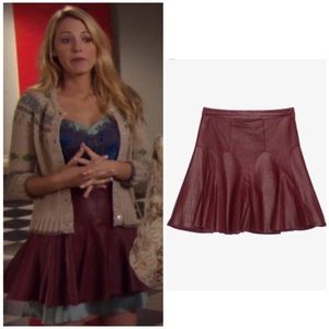 10 Crosby Derek Lam Leather Mini Skirt 4